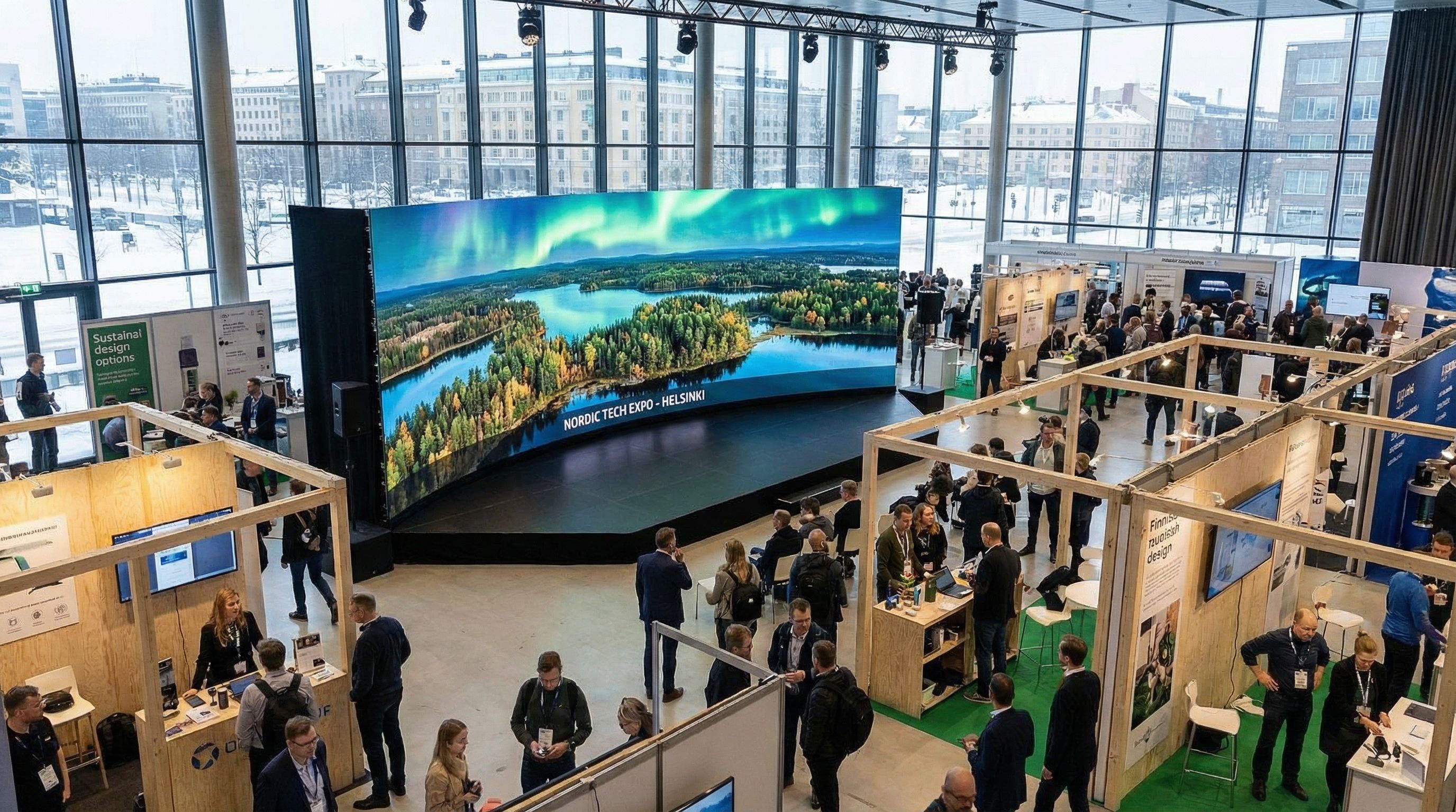 LED-näyttö Oulussa