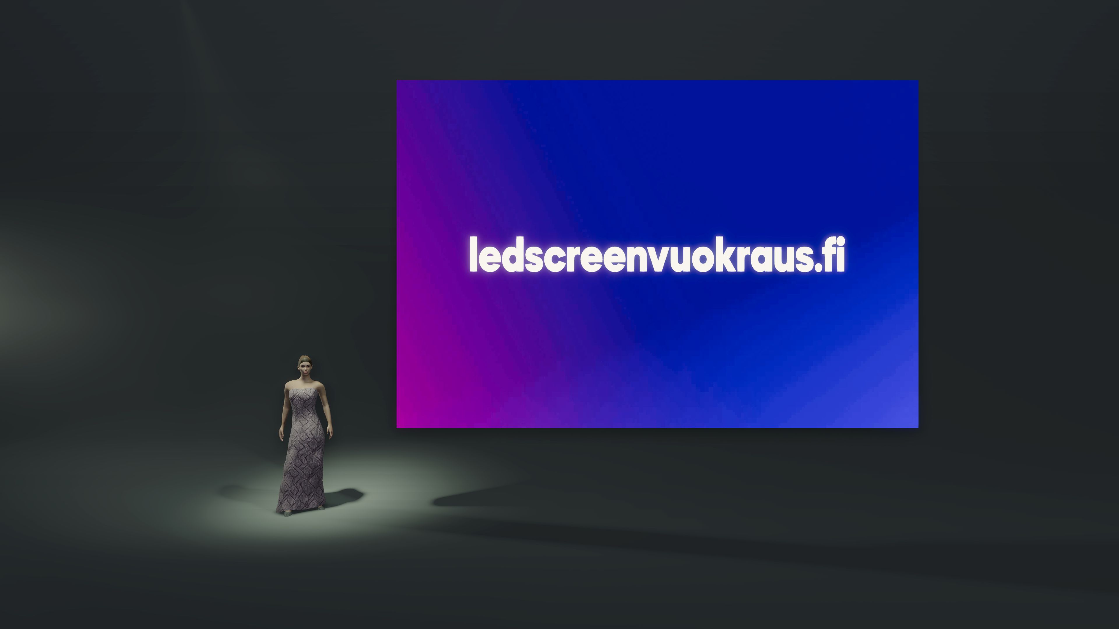 LED-näyttö 6 × 4 m